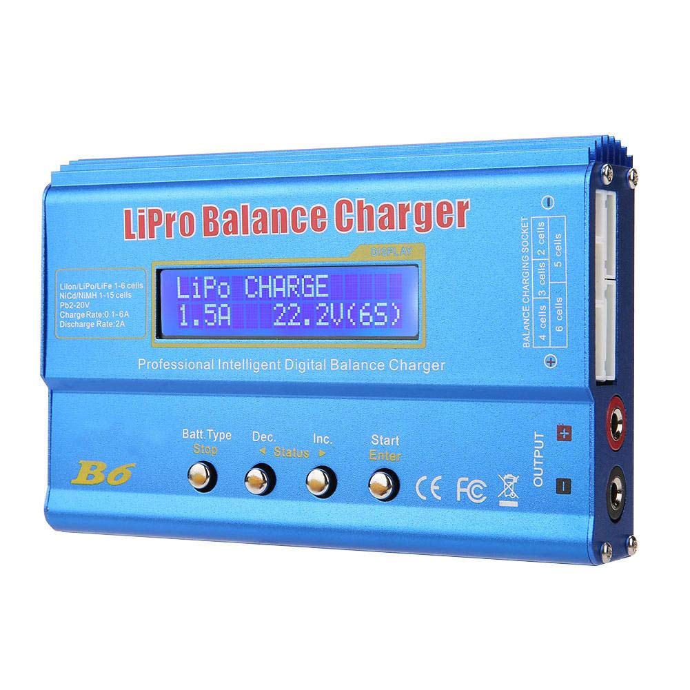 iMAX B6 80W Digital LCD Balance Charger Discharger Parallel Charging Board for LLiPo NiMH RC Battery(80w)