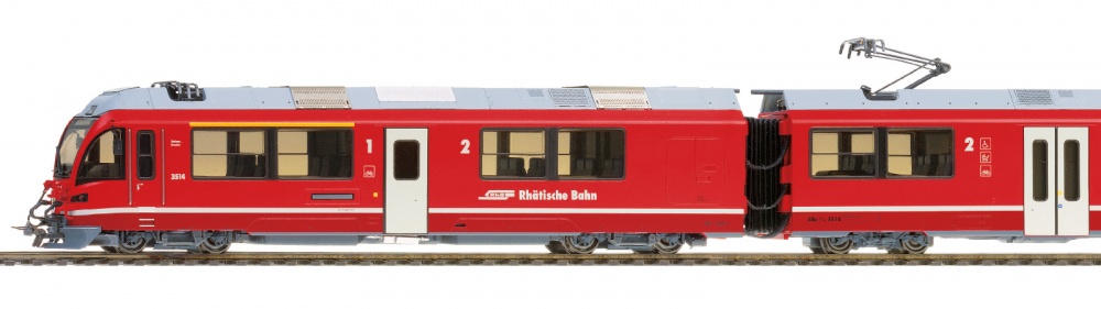 Bemo 7344112 RhB ABe 8/12 3502 'Friedrich Hennings' two-way power train