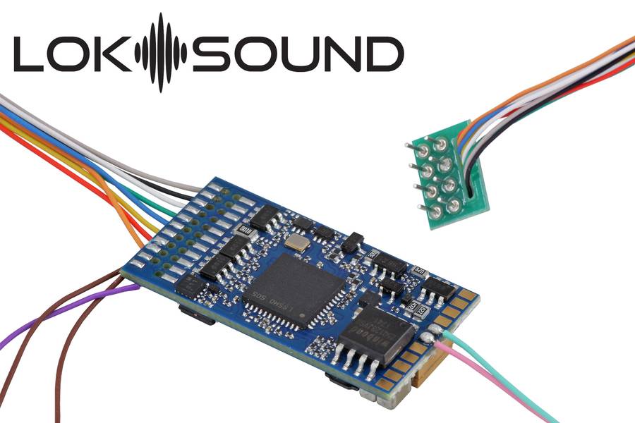 ESU 9F 2-10-0 / 2cyl ESU sound decoder and speaker