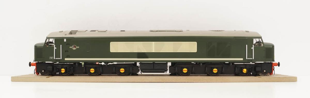 Heljan 45101 - Class 45 -D57 BR Green With Small Yellow Panels