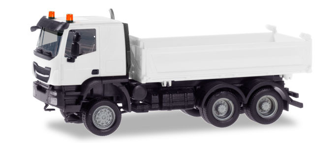 Herpa 013673 Minikit Iveco Trakker 6x6 Lorry White