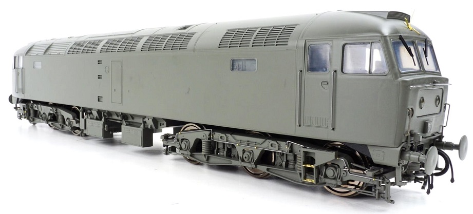Heljan 4863 Class 47 Railfreight 'Sector' Unbranded Triple Grey