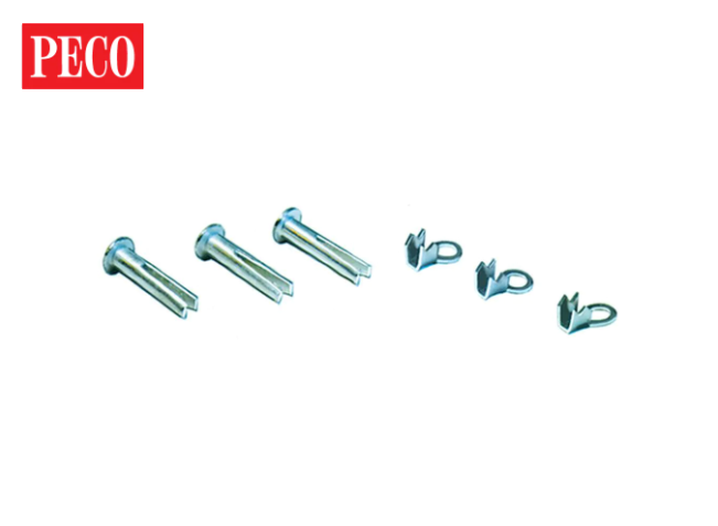 peco-pl-18-stud-and-tag-washers-for-turnout-motor-operation-for-use