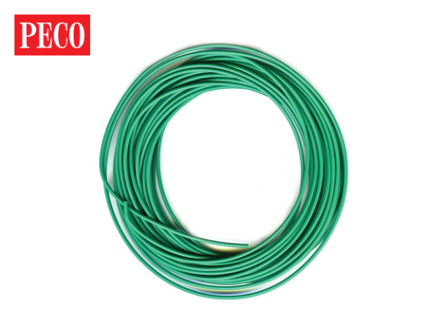 PECO PL-38G Green Connecting Electrical Wire (3 Amp, 16 Strand)