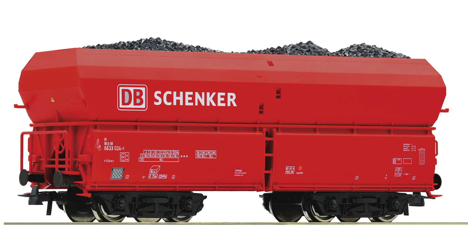 Roco 56339 - Self unloading hopper wagon, DB Schenker