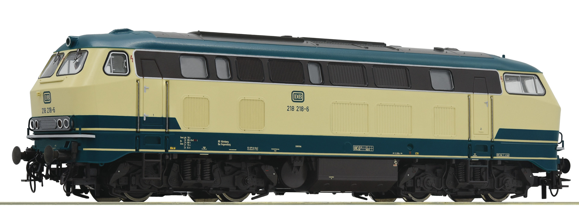 ROCO DB BR218 218-6 Diesel Locomotive IV