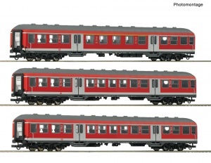 Roco 74050 - 3 piece set: Regional train, DB AG