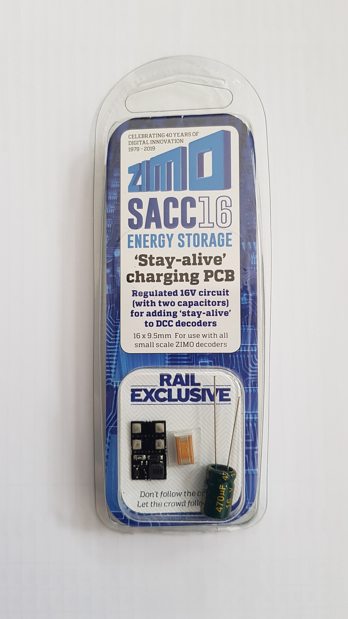 Zimo SACC16 Energy Storage Stay Alive Charging PCB