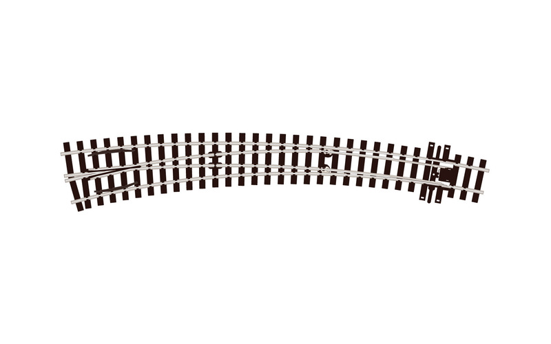 Peco SL-E1487 L//H Curved Turnout HOm gauge Code 75
