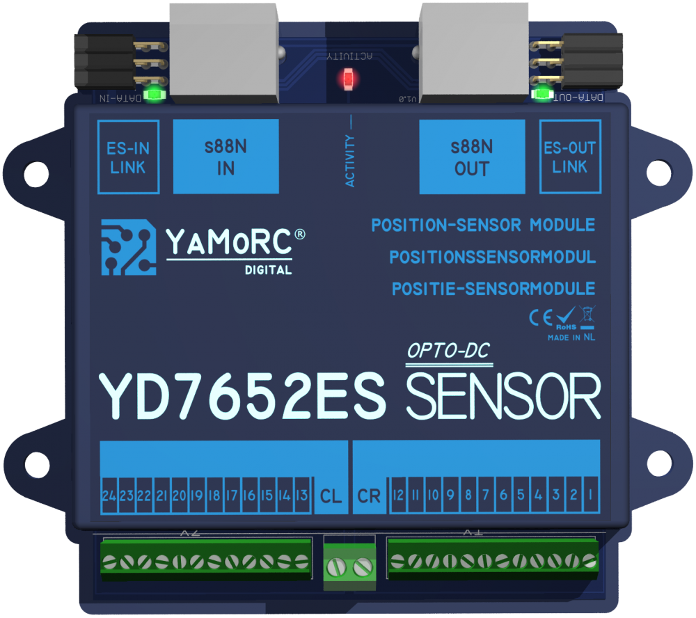 YaMoRC YD7652ES Opto-DC Sensor - dcctrainautomation.co.uk