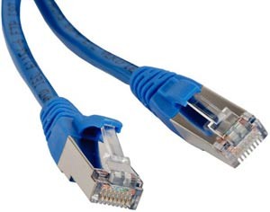 Digikeijs DR60880 STP cable 0,5M blue