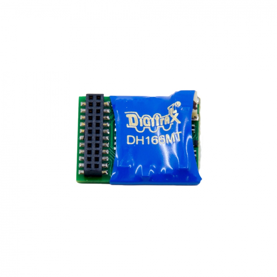 Digitrax DH166MT Mobile Decoder with 21MTC interface