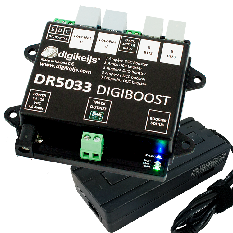 Digikeijs DR5033-18V-UK DCC Booster 3 AMP
