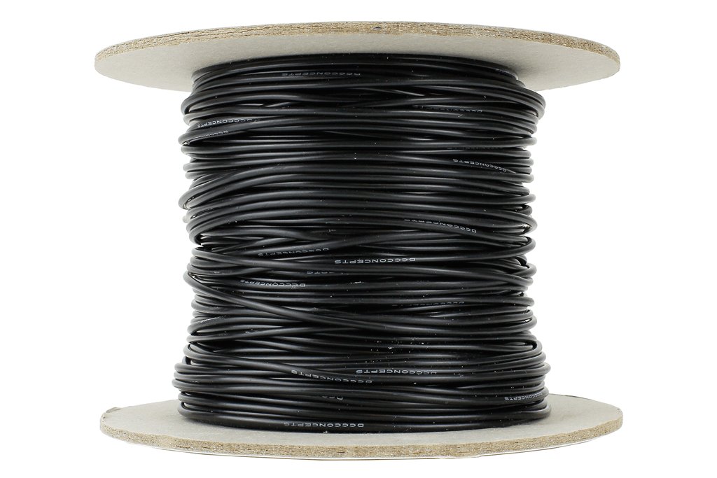 Dropper Wire  50m 26x 0.15 (17g)  Black