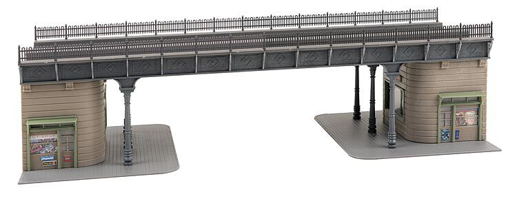 thumbnail image 2 of Faller Pedestrian Bridges Set - 2 Model Railroad Scenery Bridges For Layouts 2 of 11