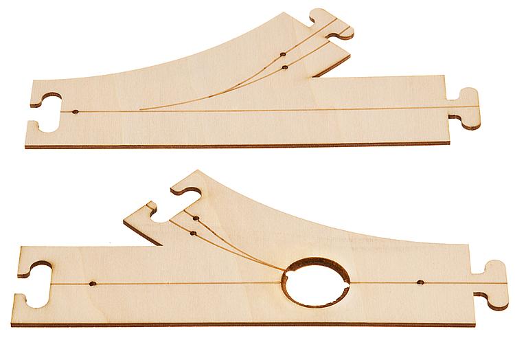 Faller H0 Laser-Street Splitsing en invoeging 45° 161940 Faller H0 Laser-Street Splitsing en invoeging 45° 161940
