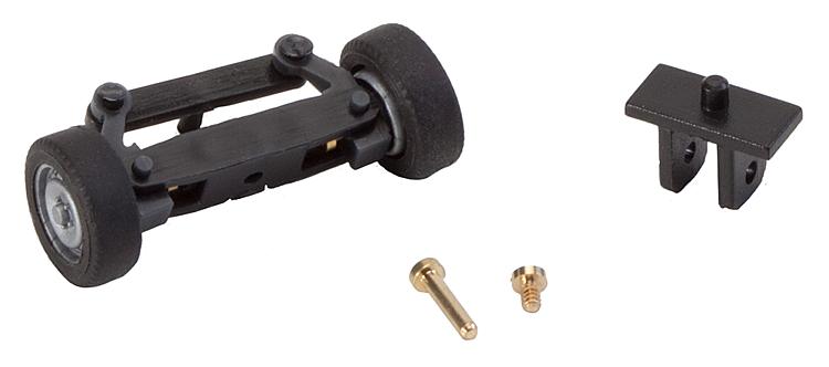 Faller 163001 Front Axle Assembled for Sprinters (with wheels)