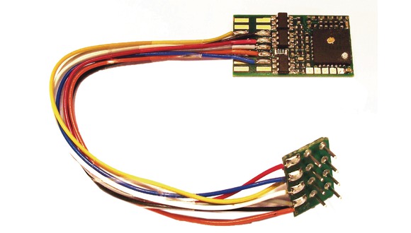 Fleischmann 687503 - DCC decoder with feedback features and 8-pin plugs (NEM 652).
