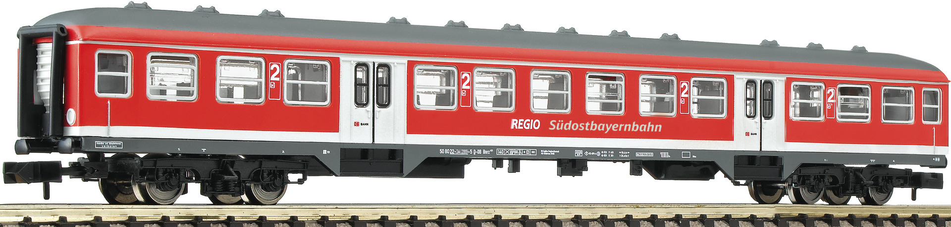 Fleischmann 814803 DBAG Bnrz451 Sudostbayernbahn 2nd Class Coach VI