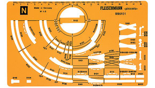 peco n gauge track geometry