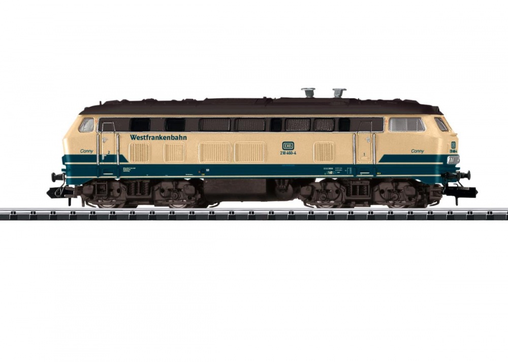 MiniTrix 16821 #D# DBAG CONNY BR218 Diesel Locomotive VI (DCC-Sound)