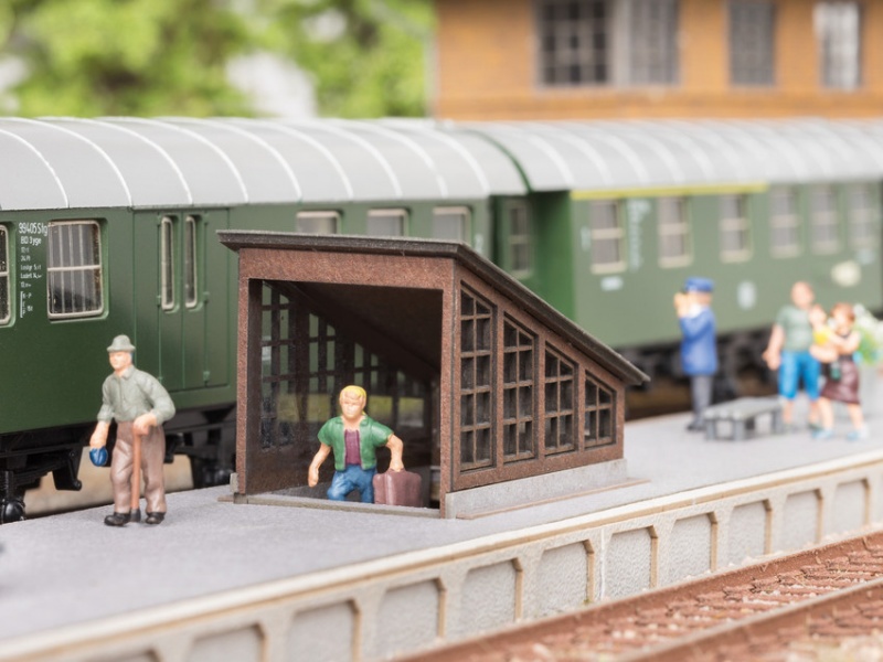 Noch 14311 Gepäckwagen Laser Cut Minis H0