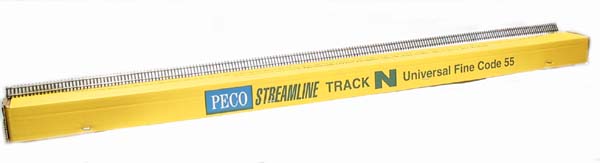 Gabarit de perçage - Aiguille longue à droite Peco Streamline code 100