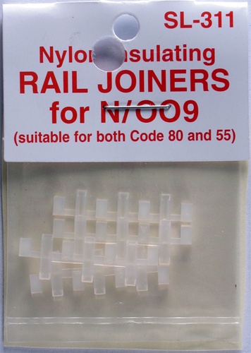 Peco SL-111 HO Scale Code 75/Code 80/Code 83 Insulated Rail Joiners 