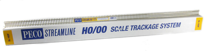 Peco SL-102F OO/HO Code 75 Concrete Sleeper Flexible Track 914mm (Box of 25 Lengths)