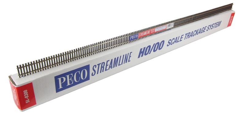 PECO SL-8300 Wooden Sleeper Flexi Track Code 83 (Box of 25)