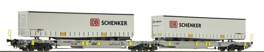 Roco 67399 AAE DB Schenker Double Pocket Wagon VI