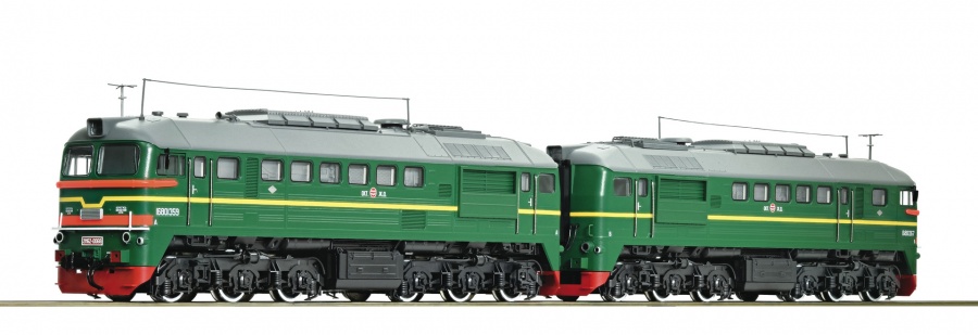 Roco 73795 RZD 2M62 Diesel Locomotive V (DCC-Sound)