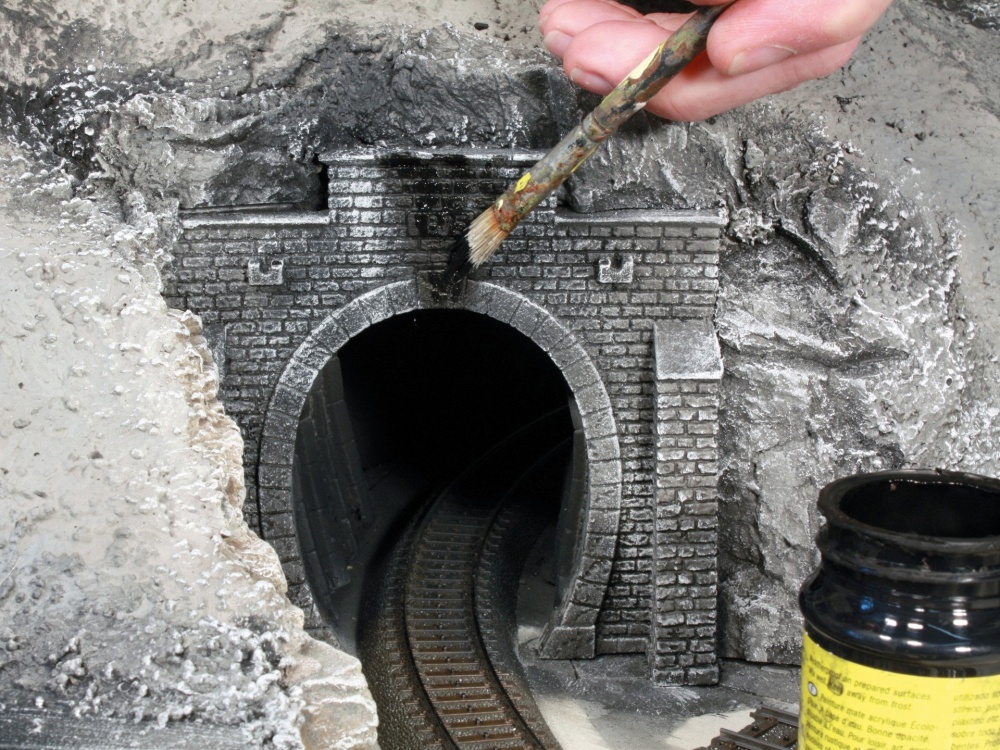 Noch 34937 Single Tunnel Portal Quarry-Stone Hard Foam - Picture 1 of 6
