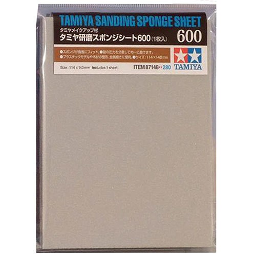 Tamiya 87148 - SANDING SPONGE SHEET 600
