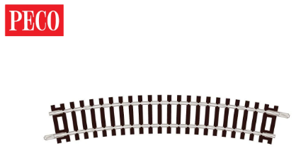 Setrack Standard Curve Track Radius 4 333.4mm Peco ST 18 | Gaugemaster