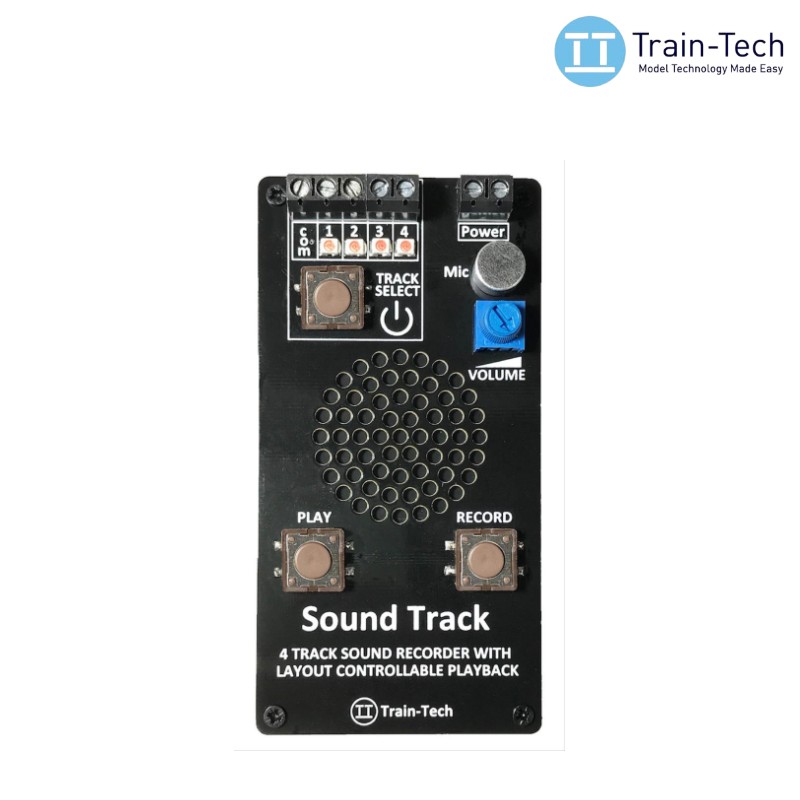 Train Tech SR1 Sound Track Recorder & Player - dcctrainautomation.co.uk