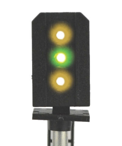 Model Train Sensor Signals Train Tech SS4 Sensor Signal 3 Aspect Distant - dcctrainautomation.co.uk