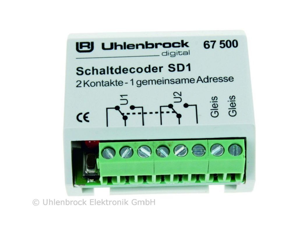 Uhlenbrock 67500 SD 1 accessory decoder
