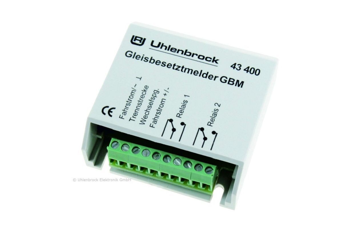 Uhlenbrock GBM 43400 Track occupancy detector with Relay