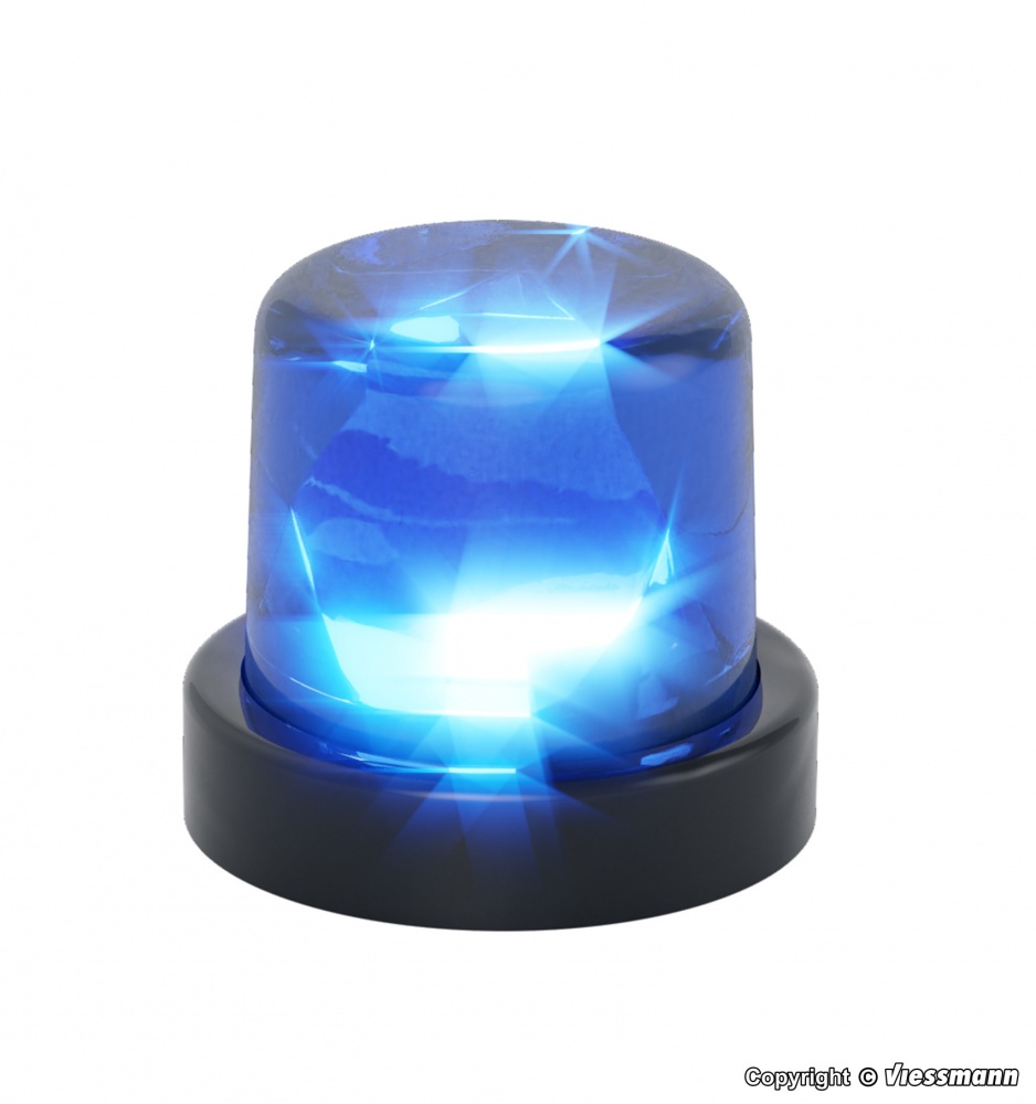 Viessmann 3571 Rotating Flashing Light Blue LED