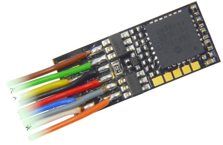 Zimo MX632F As MX632 with wired 6 pin NEM 651 plug