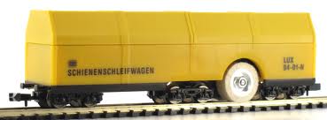 Lux-Modellbau 9470 Rail grinding carriage (Item No. 9470) for all N track and control systems analog and digital