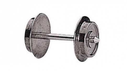Marklin 700580 DC Wheel Set (2) to Convert Marlkin Wagons to 2 Rail