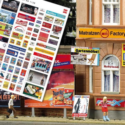 Modern Advertisement Signs