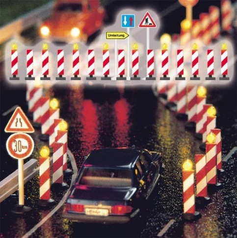 N Set 15 X Flashing Barriers