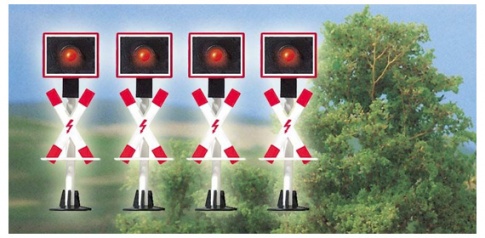 N/tt 4 Level Crossing Lights