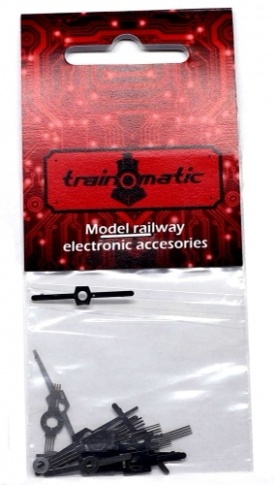 Train-O-Matic 01080124 CC-N (Sample Pack) Current Contacts/ Power Pickups (Pack of 10)