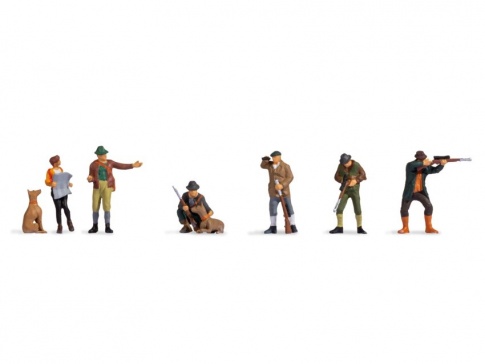 Noch 36059 Hunters and Foresters Figure Set (6)