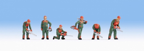 Noch 36061 Forest Workers Figure Set (6)