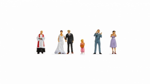 Noch 36862 Wedding Figures (6) Figure Set N